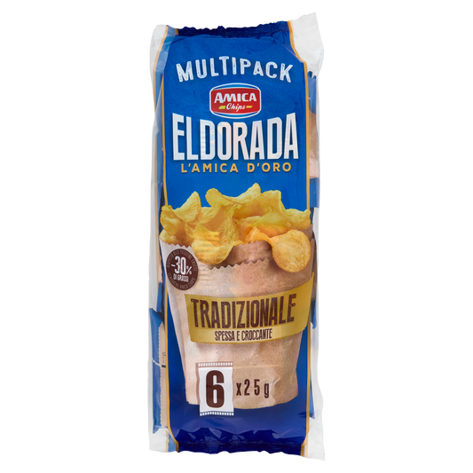 AMICA CHIPS PATATINE CLASSICHE 150g (12 in a box)
