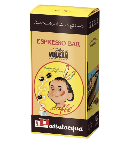 PASSALACQUA BLACK VULCAN GRANI 500g (12 in a box)