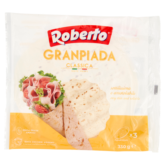ROBERTO GRAN PIADA CLASSICA 330g (10 in a box)