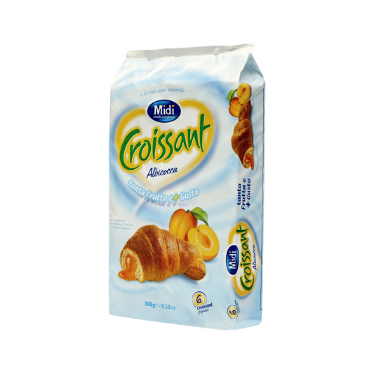 MIDI' CROISSANT ALBICOCCA X6 300g (12 in a box)