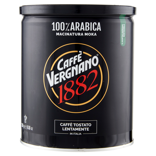 CAFFE VERGNANO ARABICA 100% 250g (6 in a box)