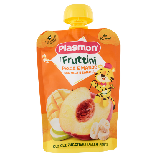 PLASMON POUCH PESCA E MANGO 100g (6 in a box)