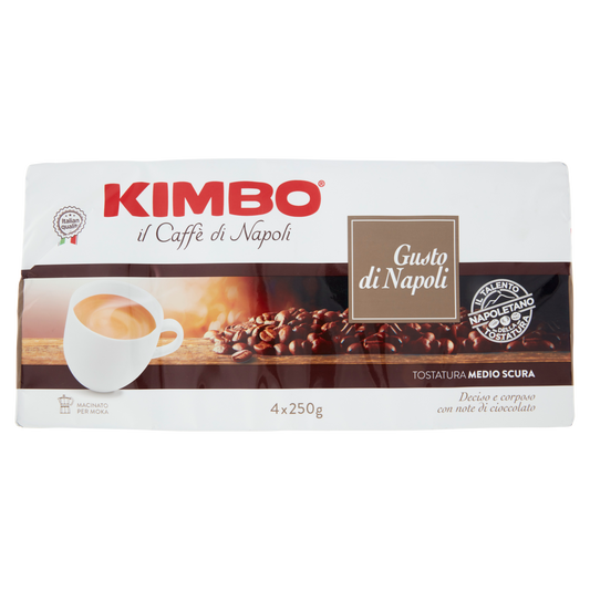 KIMBO GUSTO NAPOLI 250g X4  (5 in a box)