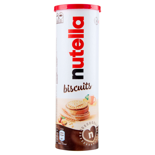 NUTELLA BISCUITS TUBO T12 168g (20 in a box)