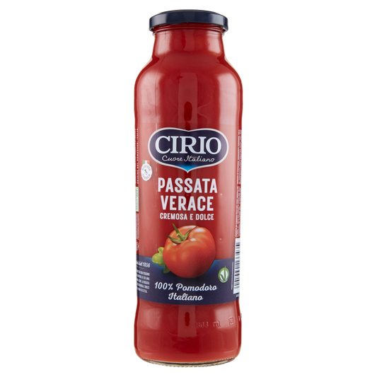 CIRIO PASSATE VERACE 780g (12 in a box)available from our italian retail store