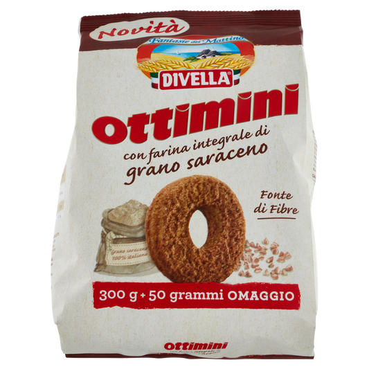 DIVELLA OTTIMINI GRANO SARACENO 300g (18 in a box)available from our italian retail store