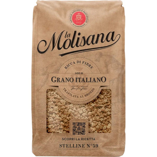 MOLISANA STELLINE INTEGRALI 500g (12 in a box)