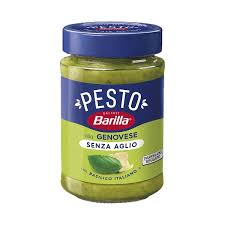 BARILLA PESTO ALLA GENEVOSE SENZA AGLIO 190g (12 in a box)available from our italian retail store