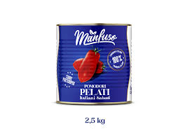 RDS MANFUSO POMODORI PELATI 100% ITALIAN 6X2.5KG available from our uk store