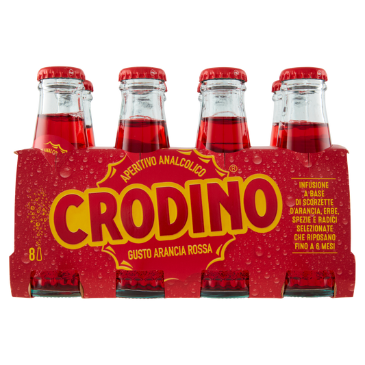 CRODINO GUSTO ARANCIA ROSSA 525 ml (single item 6 pcs)