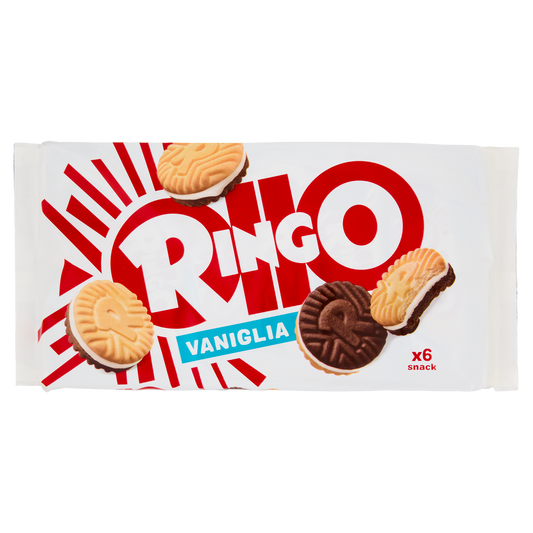 PAVESI RINGO VANIGLIA X6 330g (12 in a box)
