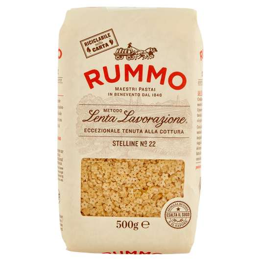 RUMMO STELLINE N22 500g (16 in a box) available from our italian retail store