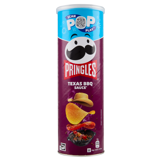 PRINGLES PATATINE BARBECUE 175g (6 in a box)available from our italian retail store