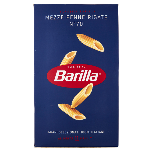 BARILLA 70 MEZZE PENNE RIGATE 500g(28 in a box)