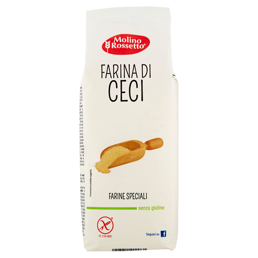 MOLINO ROSSETTO FARINA DI CECI 500g (10 in a box)available from our italian retail store