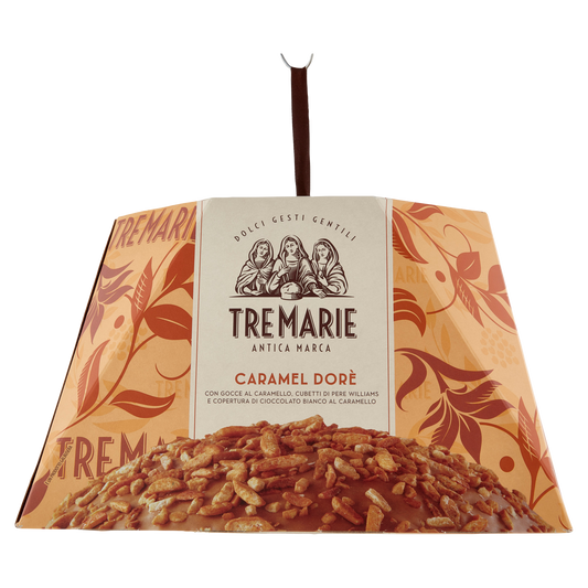 TRE MARIE PANETTONE CARAMEL DORE' 900g (12 in a box)