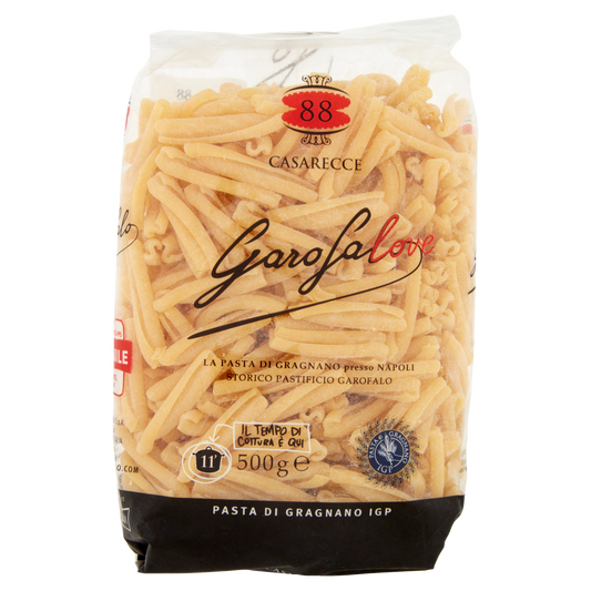 GAROFALO PASTA DI SEMOLA CASARECCE 500g (16 in a box)available from our italian retail store