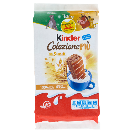 KINDER COLAZIONE PIU' X10 300g (12 in a box)