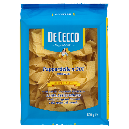DE CECCO SPECIALITA' PAPPARDELLE N°201 500g (8 in a box)