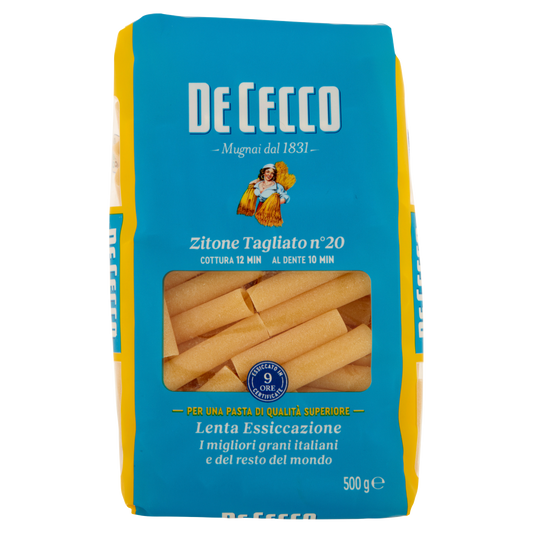 DE CECCO ZITONE TAGLIATO N°20 500g (24 in a box)