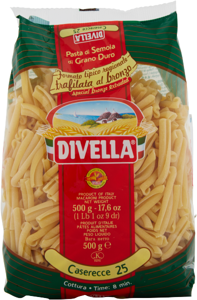 DIVELLA SPECIALITA' REGIONALI CASARECCE 500g (24 in a box)available from our italian retail store