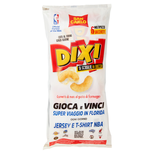 SAN CARLO PATATINE DIXI MULTIPACK 120g (12 in a box)available from our italian retail store