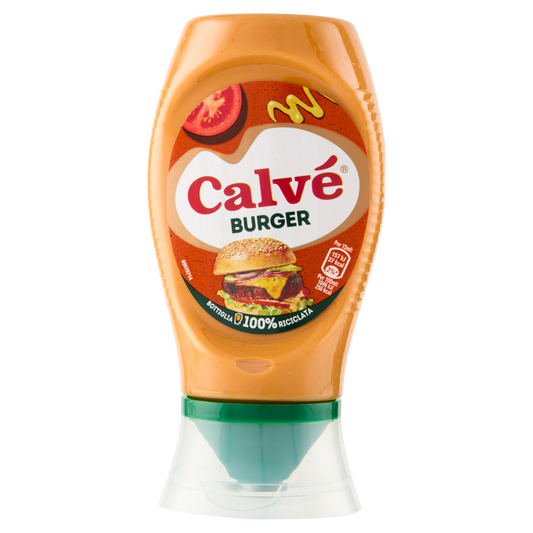 CALVE' SALSA BURGER TOP DOWN 250ml (8 in a box) available from italian retail store