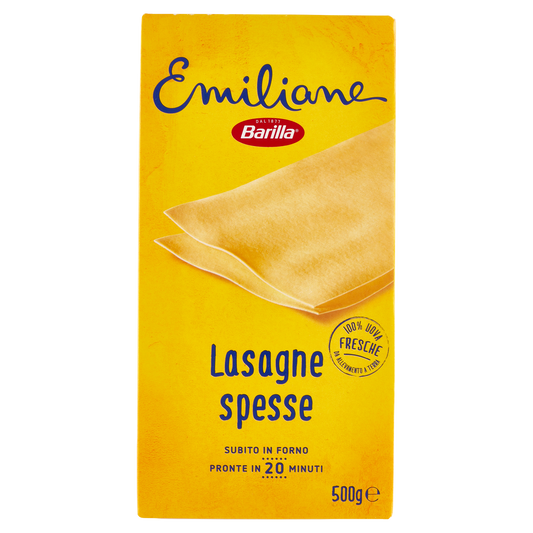 BARILLA LASAGNE ALL'UOVO 500g (15 in a box)