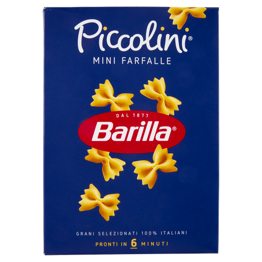 BARILLA PASTA DI SEMOLA MINI FARFALLE 500g (24 in a box)
