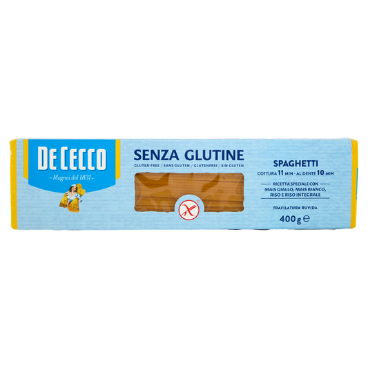 DE CECCO SPAGHETTI SENZA GLUTINE 400g (12 in a box)