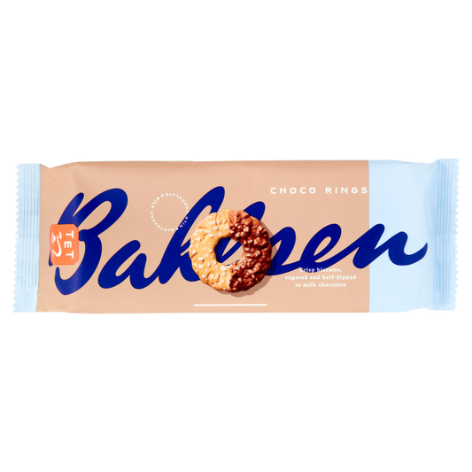 BAHLSEN CHOCO RINGS 155g (14 in a box)