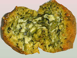 Ciccios MIGNON ARANCINI SPINACH 30G - 5KG BOX RAW