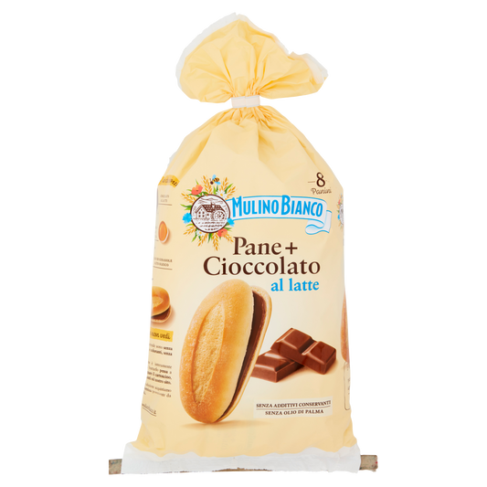 MULINO BIANCO PANE+CIOCCOLATO 300g ( 9 in a box)