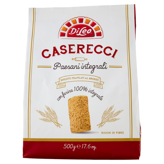 DI LEO PAESANI INTEGRALI CASERECCI 500g (8 in a box)available from our italian retail store