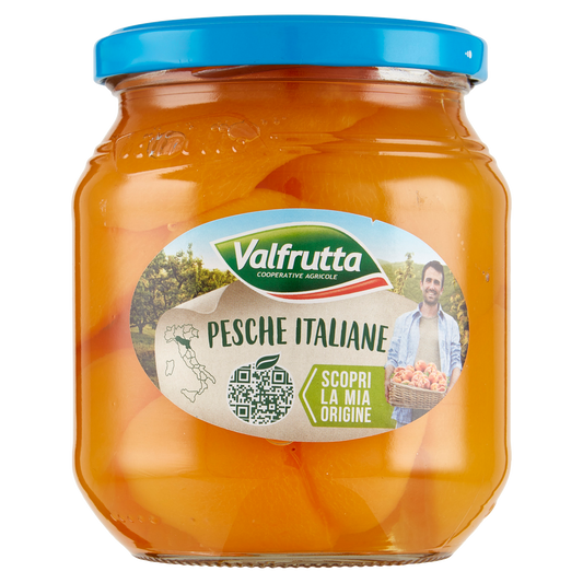 VALFRUTTA PESCHE ALLO SCIROPPO 580g (6 in a box)