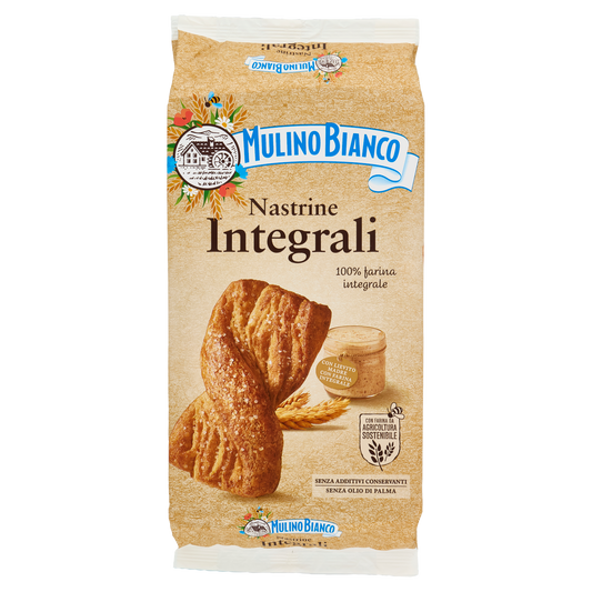 MULINO BIANCO NASTRINE INTEGRALI 240g (12 in a box)