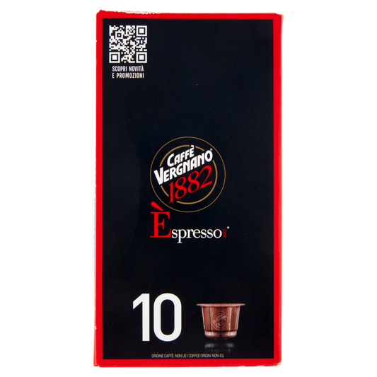 CAFFE VERGNANO CAPSULE CREMOSO 10pcs (6 in a box)