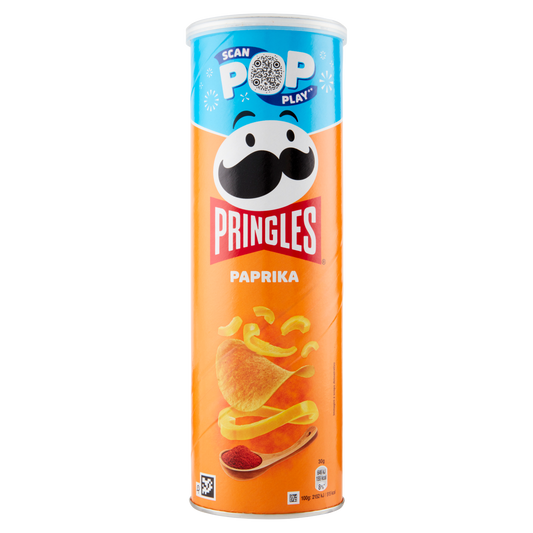 PRINGLES PAPRIKA 175g (19 in a box)available from our italian retail store