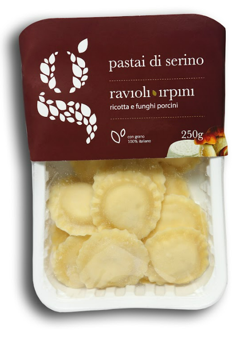 GRAZIANO RAVIOLI RICOTTA E FUNGHI 250g (6 in a box)