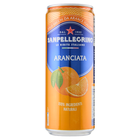 SANPELLEGRINO ARANCIATA LATTINA 330ml (24 in a box)