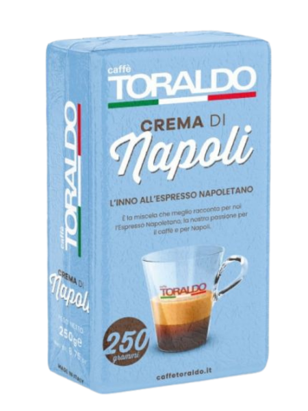 TORALDO CREMA DI NAPOLI (macinato) 250g (12 in a box)