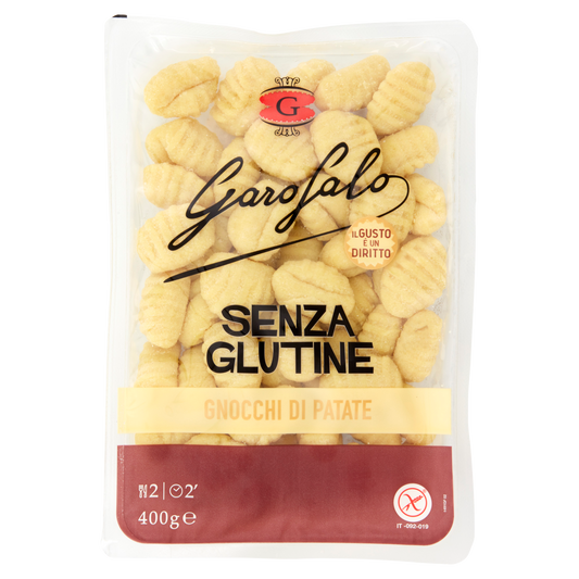 GAROFALO PASTA SENZA GLUTINE GNOCCO DI PATATE 400g (6 in a box)available from our italian retail store