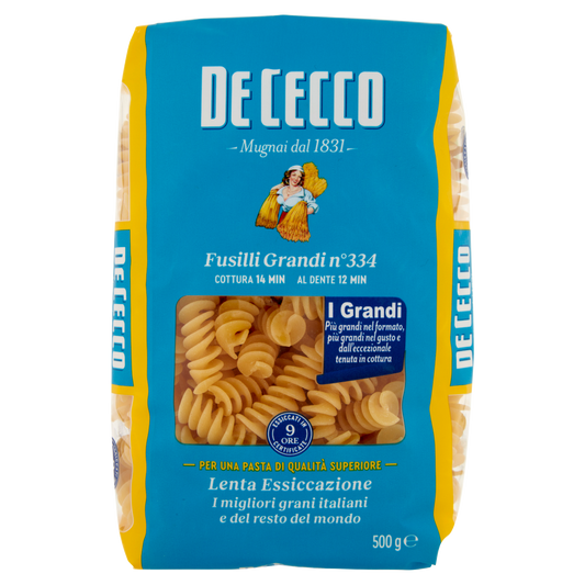 DECECCO FUSILLI GRANDI N.334 500g(24 in a box)