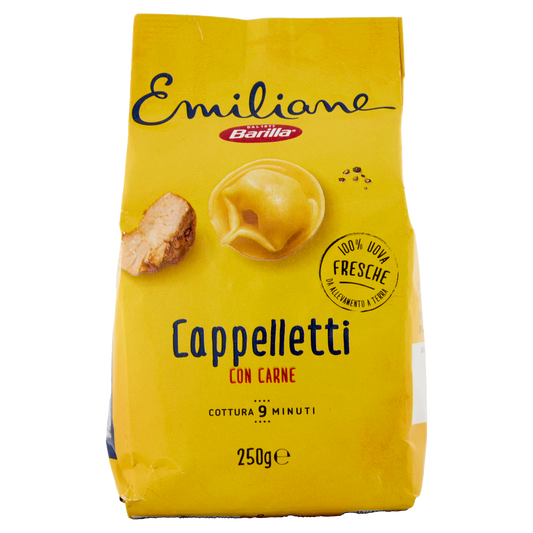 BARILLA CAPPELLETTI ALL'UOVO CON CARNE 250g (10 in a box)