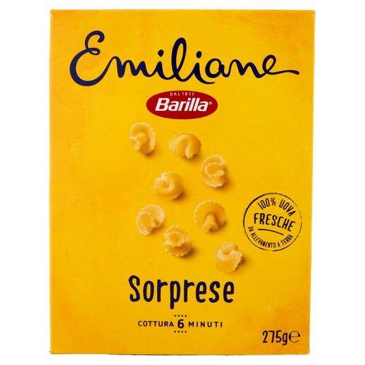 BARILLA LE EMILIANE SORPRESE ALL'UOVO 275g (24 in a box)