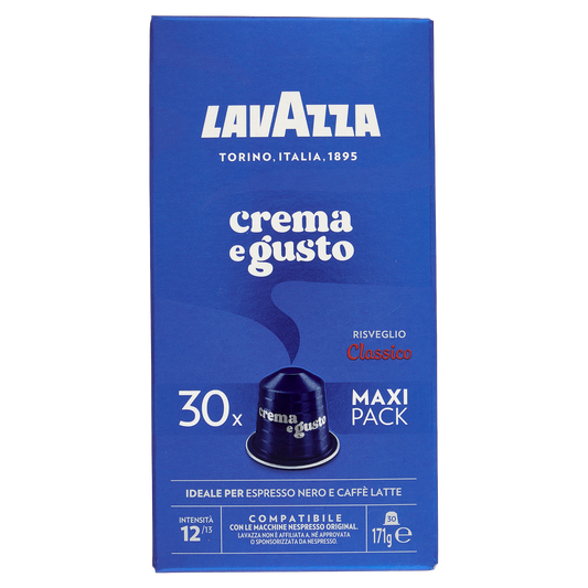 LAVAZZA NESPRESSO CREMA & GUSTO X 30 CAPSULE 171g (8 in a box)