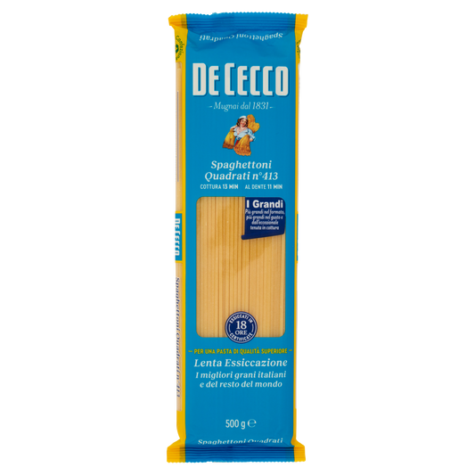 DECECCO 413 SPAGHETTI QUADRATI  500G (24 in a box)