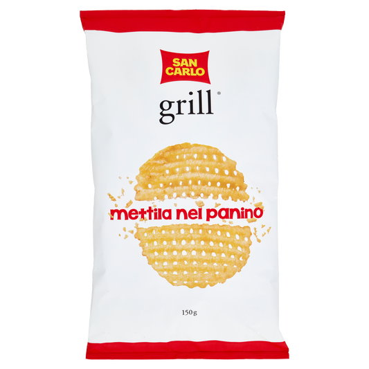 SAN CARLO PATATINE GRILL 150g (16 in a box)available from our italian retail store