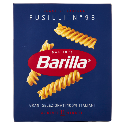 BARILLA PASTA DI SEMOLA FUSILLI N.98 500g (24 in a box)