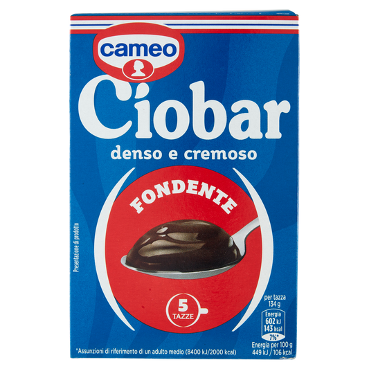 CAMEO CIOBAR FONDENTE X5 115g (14 in a box) available from italian retail store